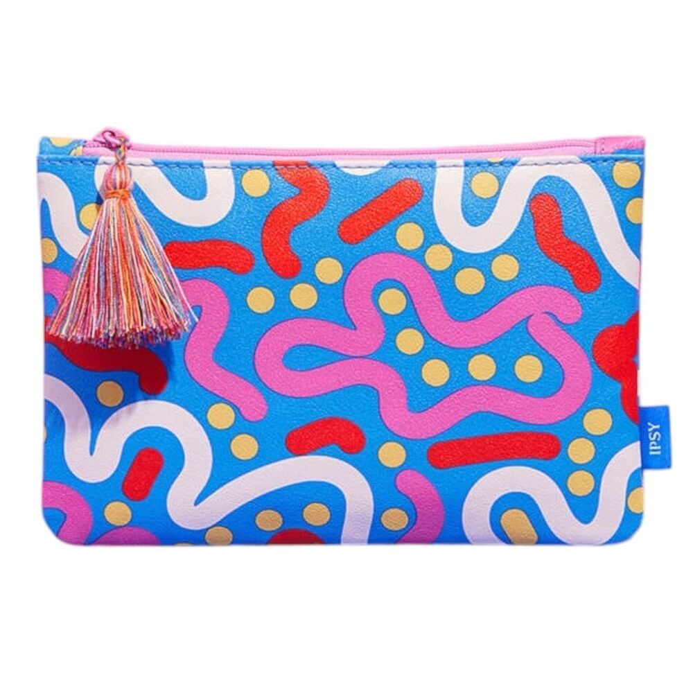 Brand New Ipsy Glam Bag Hispanic Heritage Month Fiesta Makeup Accessory Bag